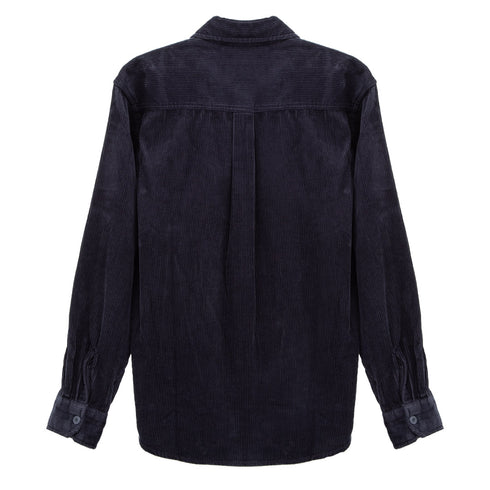 Carhartt WIP L/S Flint Shirt Dark Navy Rinsed I029442.1C.02 Degli Uberti